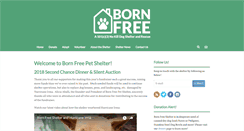 Desktop Screenshot of bornfreeshelter.org